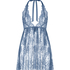 Slipdress Magdalena, Blauw