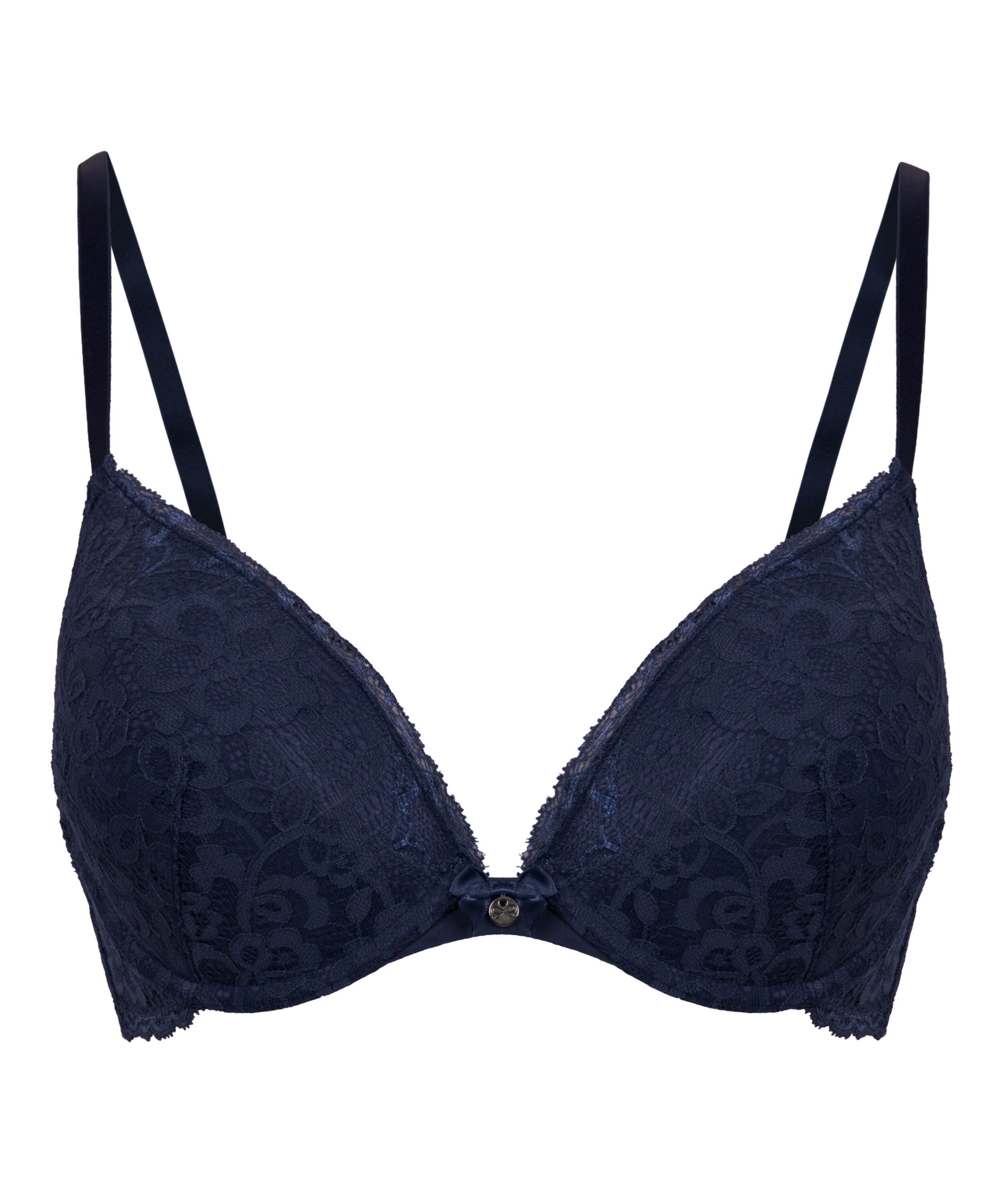 Soutien-gorge &agrave; armatures pr&eacute;form&eacute; push-up Marine, Bleu