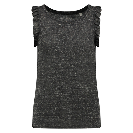 Top SL Fleur, Zwart