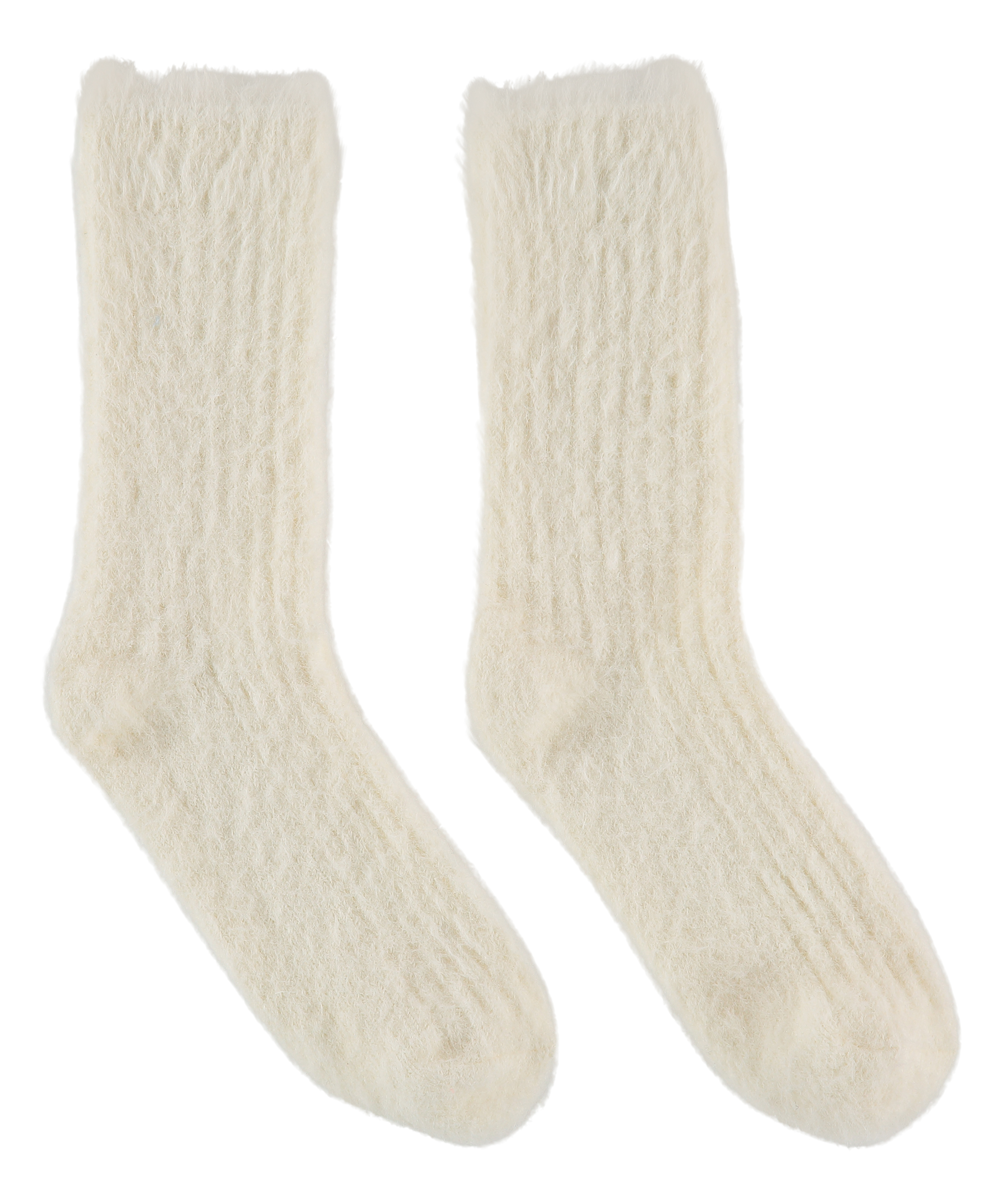 Chaussettes duveteuses Vera, Beige, main
