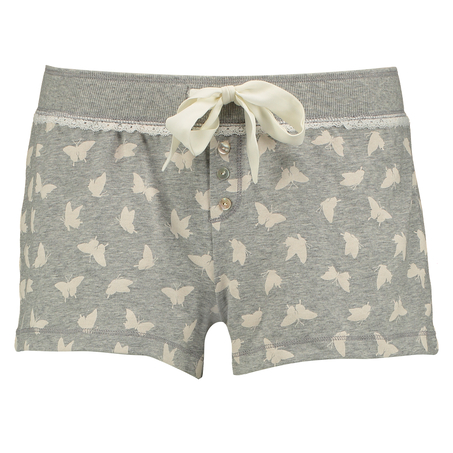 Shorts Femke butterfly, Wit