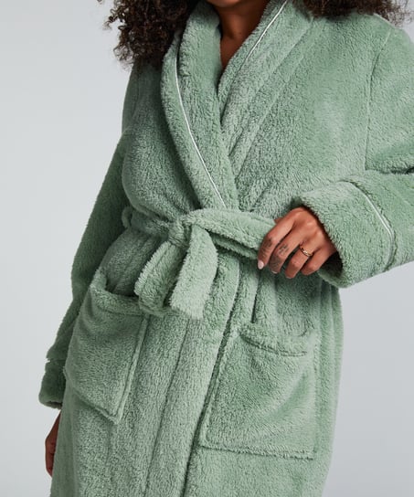 Peignoir Fleece, Vert