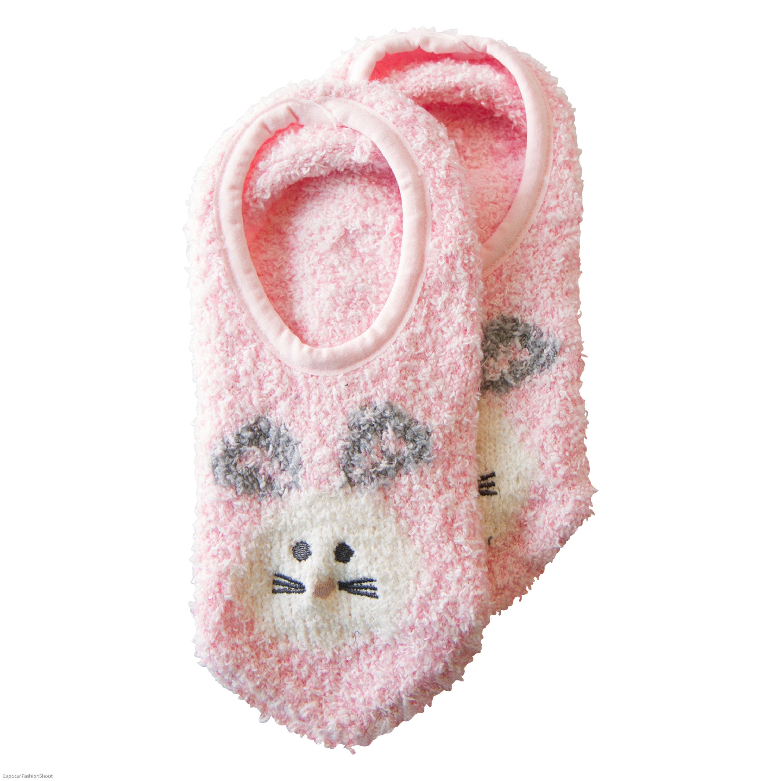 Slipper sok Animal, Roze, main