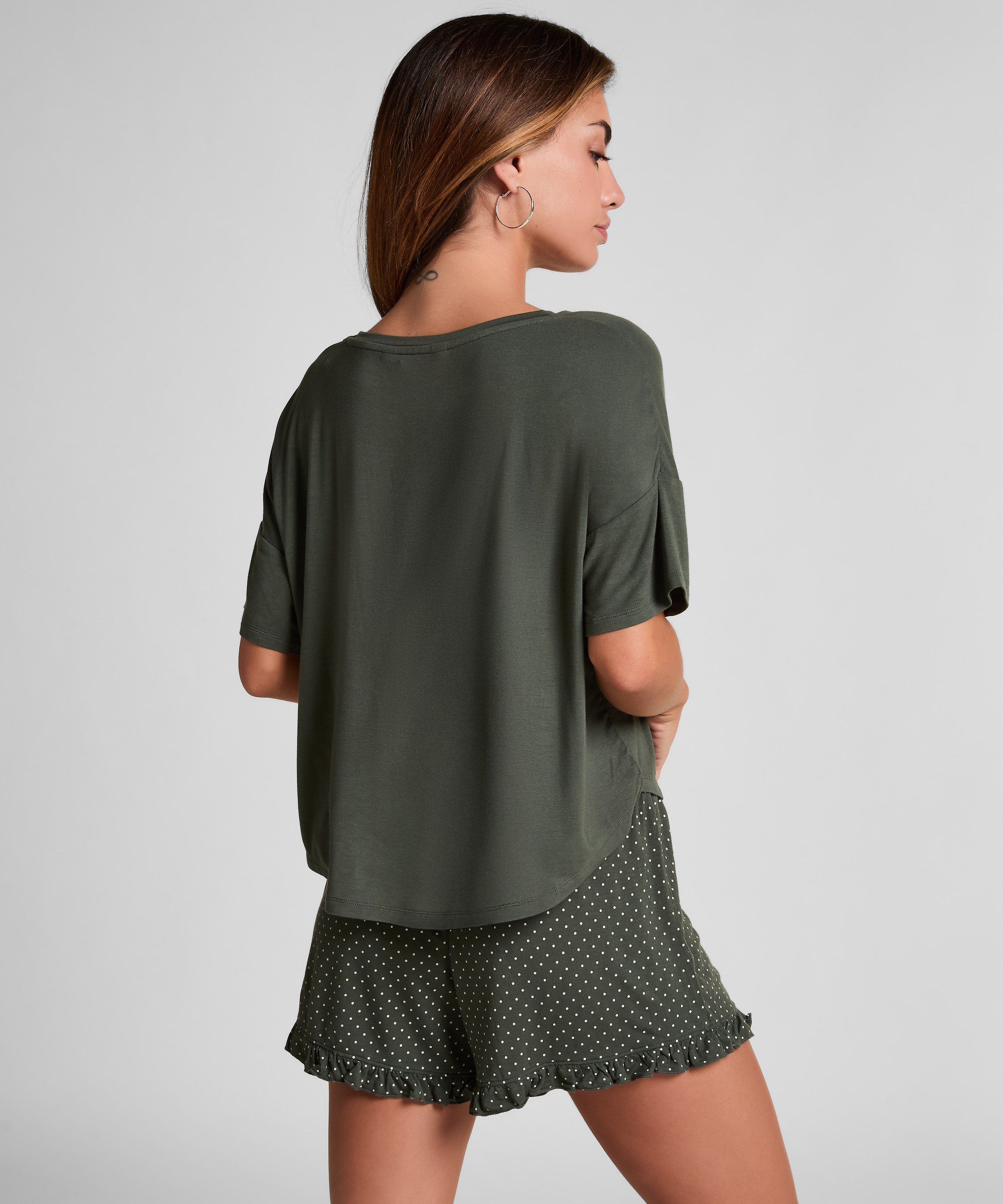 Jersey pyjamaset, Groen, main