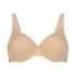Soutien-gorge à armatures non-préformé Satin fleece, Beige