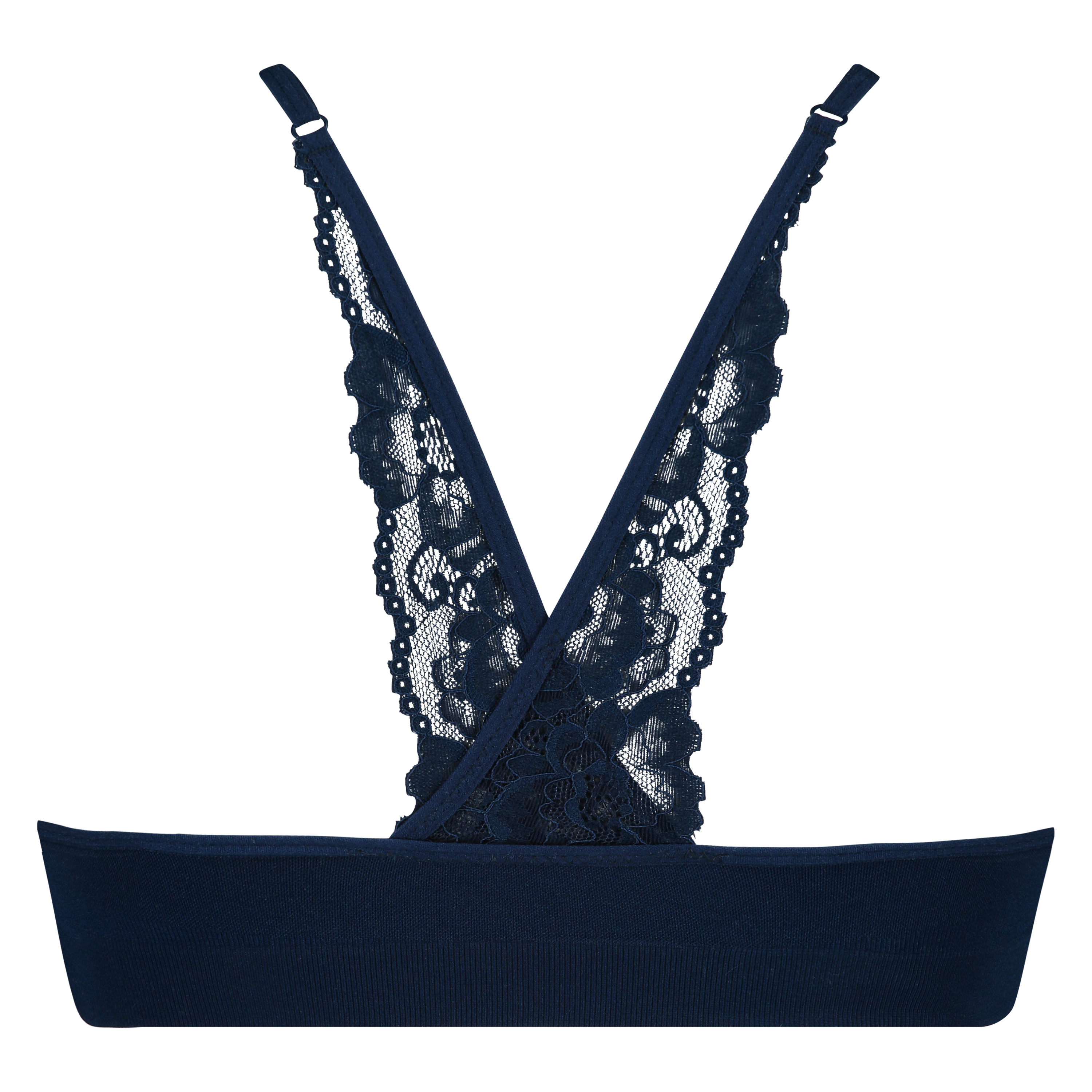 Croptop sans coutures Maria, Bleu, main