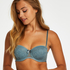 Voorgevormde strapless beugel bh Sierra, Groen