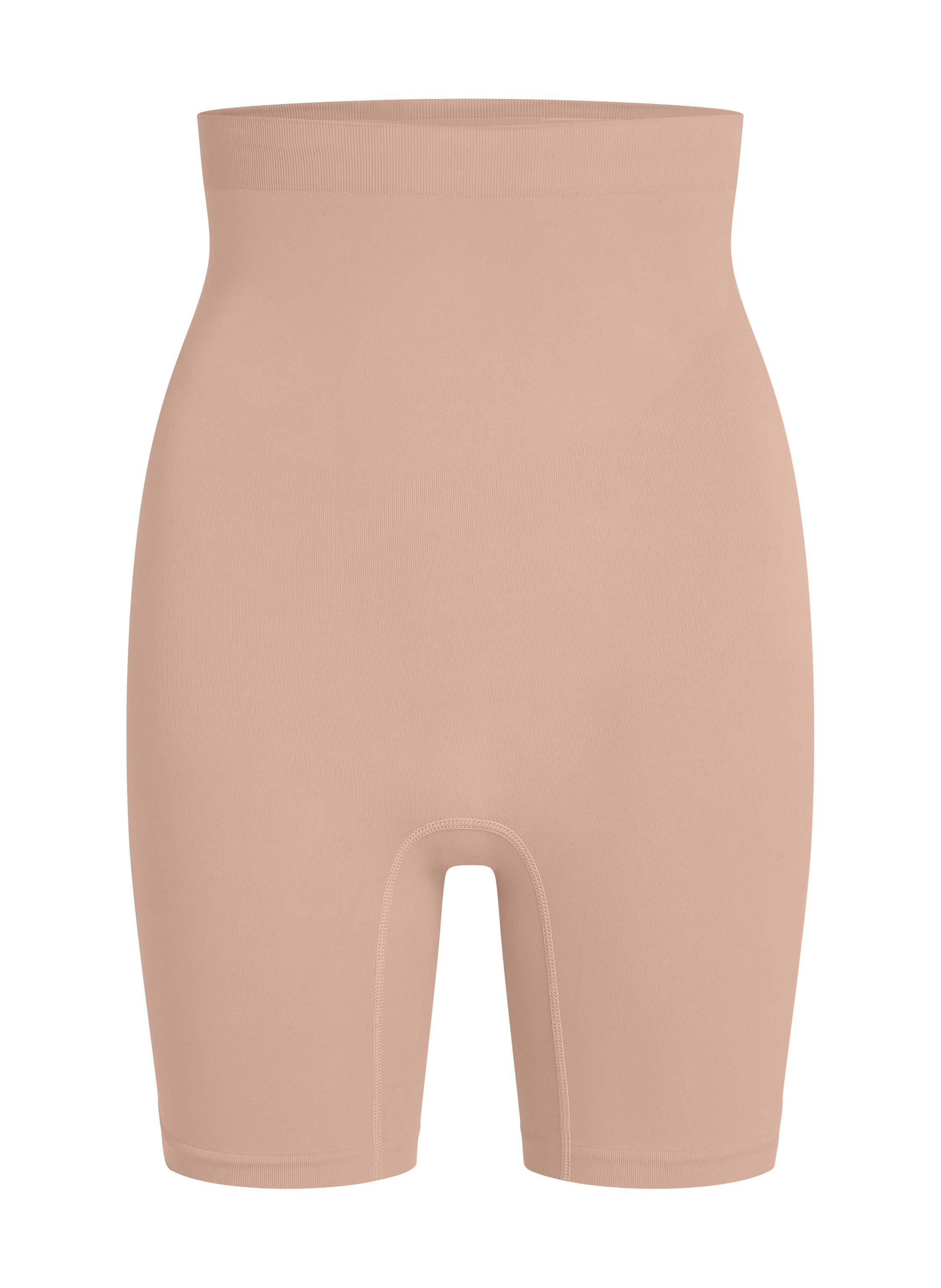 Naadloze corrigerende Thigh Slimmer, Beige, main