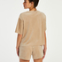 Shorts Velours Pocket, Beige