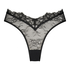 Slip brésilien Sarah, Noir