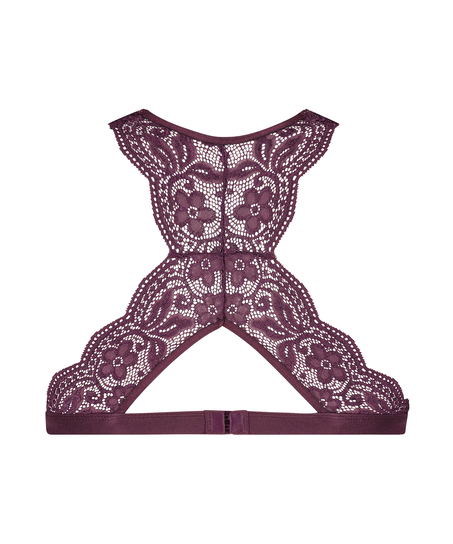 Brassi&egrave;re Halter dos nageur, Pourpre