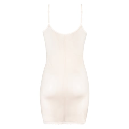 Robe sculptante en dentelle scuba - Level 3, Beige