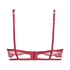 Niet-voorgevormde longline beugel bh Lyra, Rood
