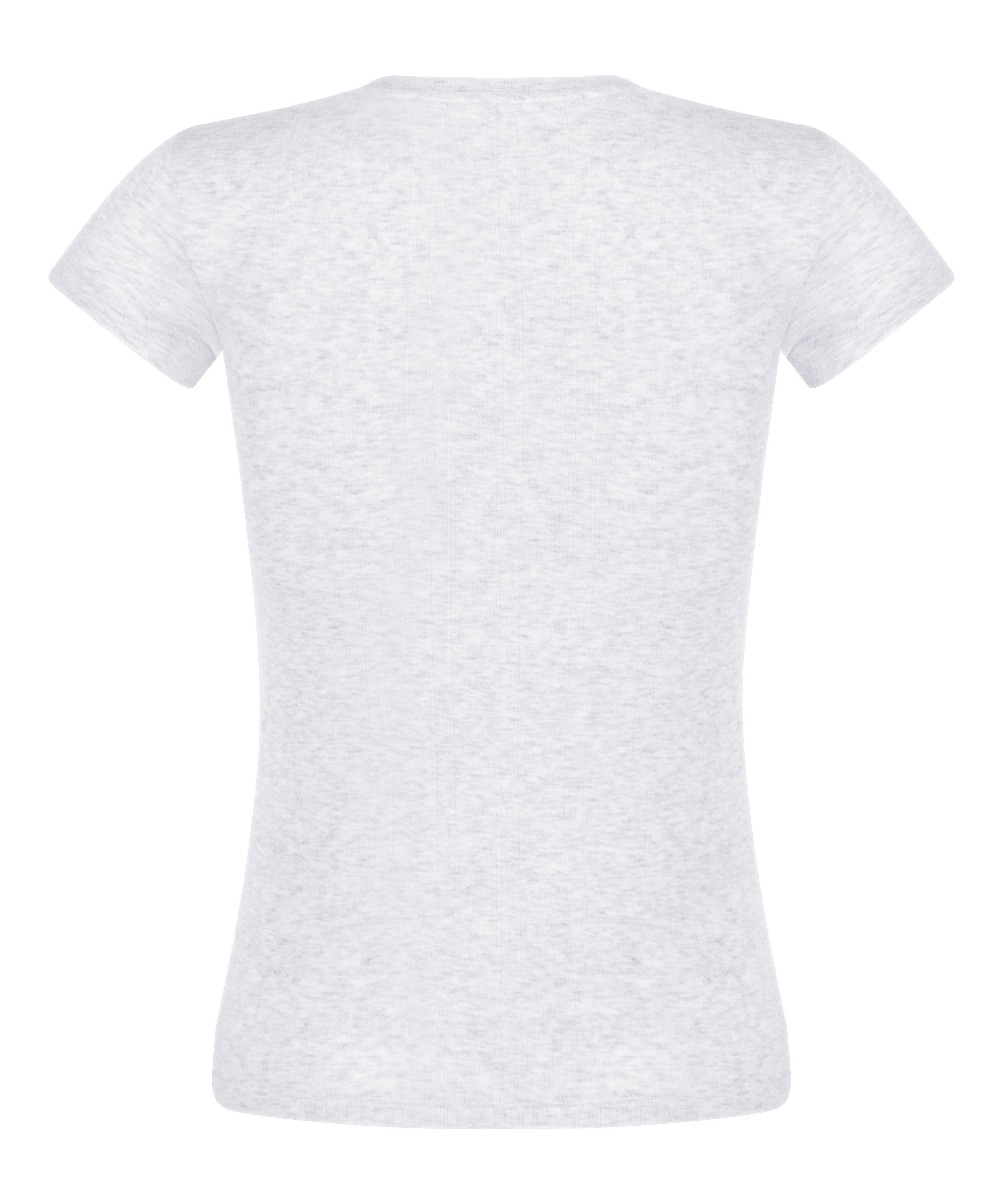 Pointelle Top, Grijs, main