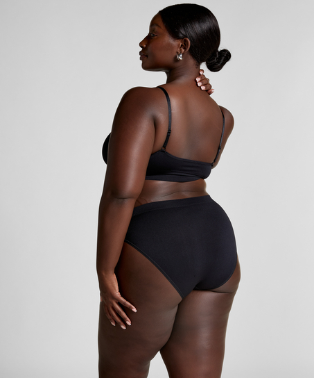 Culotte haute Dide, Noir