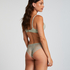Slip brésilien Invisible Lace Back, Vert