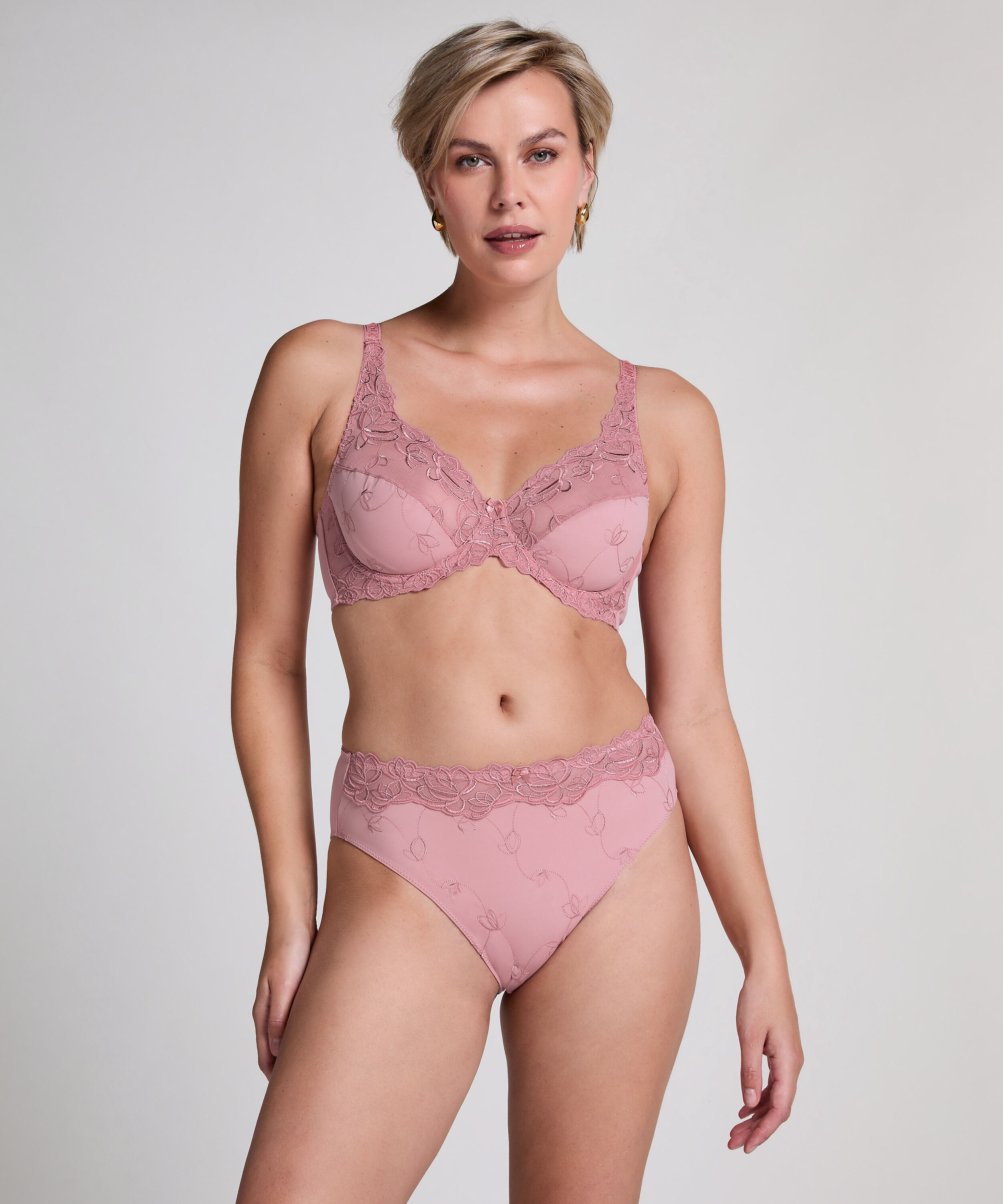 Hoge slip Diva, Roze