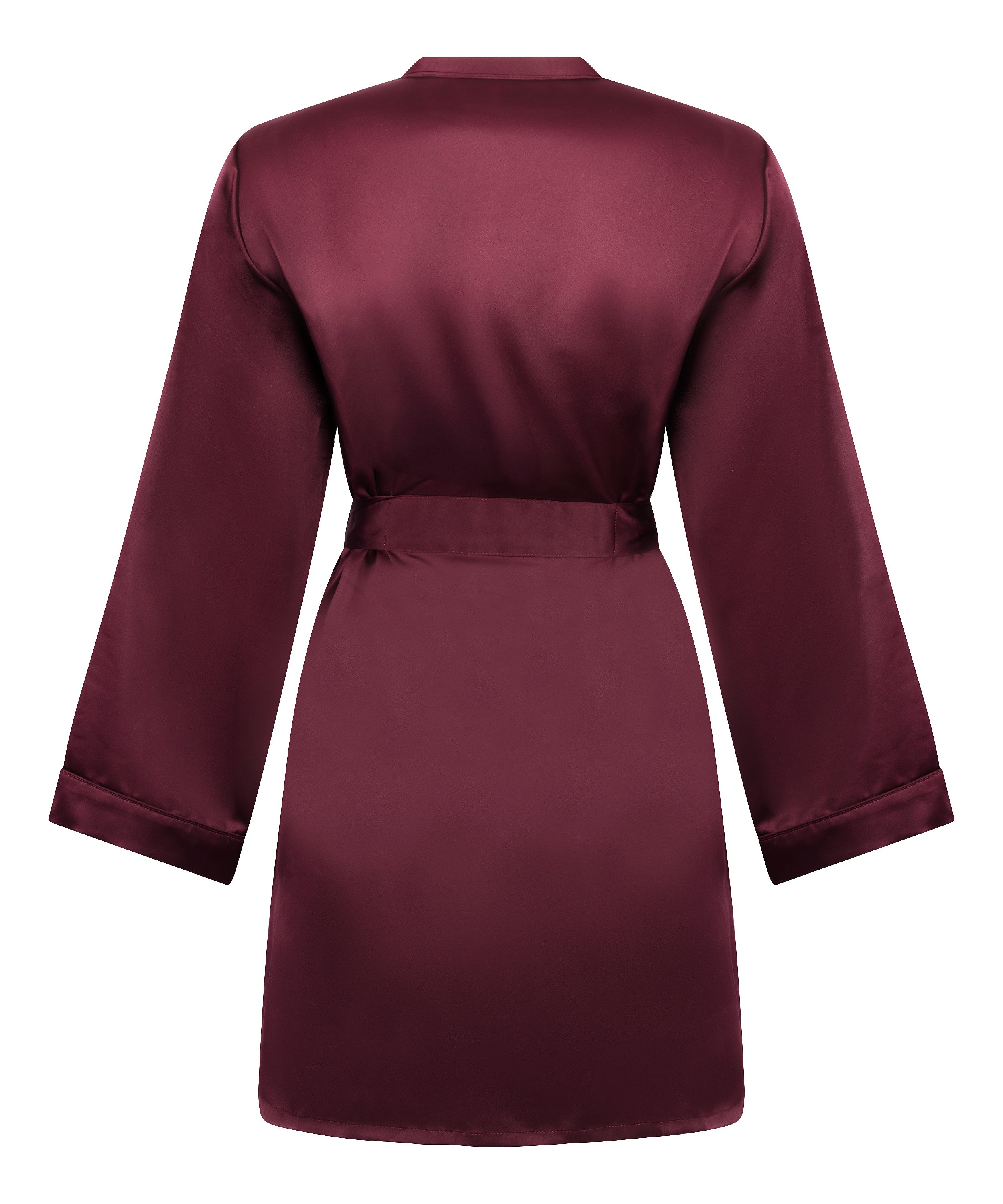 Kimono Satin, Rouge, main