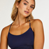 Seamless bralette Marine, Blauw
