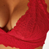 Bralette Shiloh, Rood