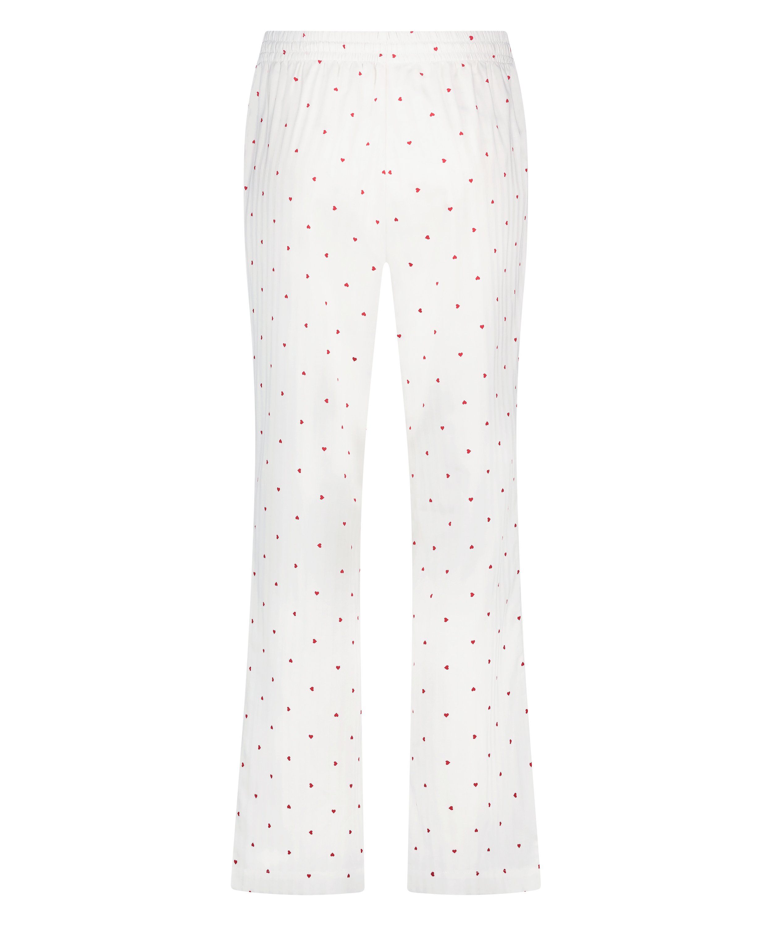 Pantalon de pyjama Jacquard Hearts, Blanc, main