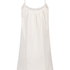 Mousseline Slipdress, Wit