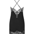 Slipdress Valerie, Zwart