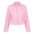 Jacket lange mouwen Satijn, Roze