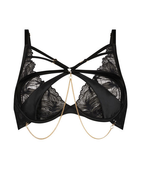 Soutien-gorge à armatures non-préformé Chayna, Noir