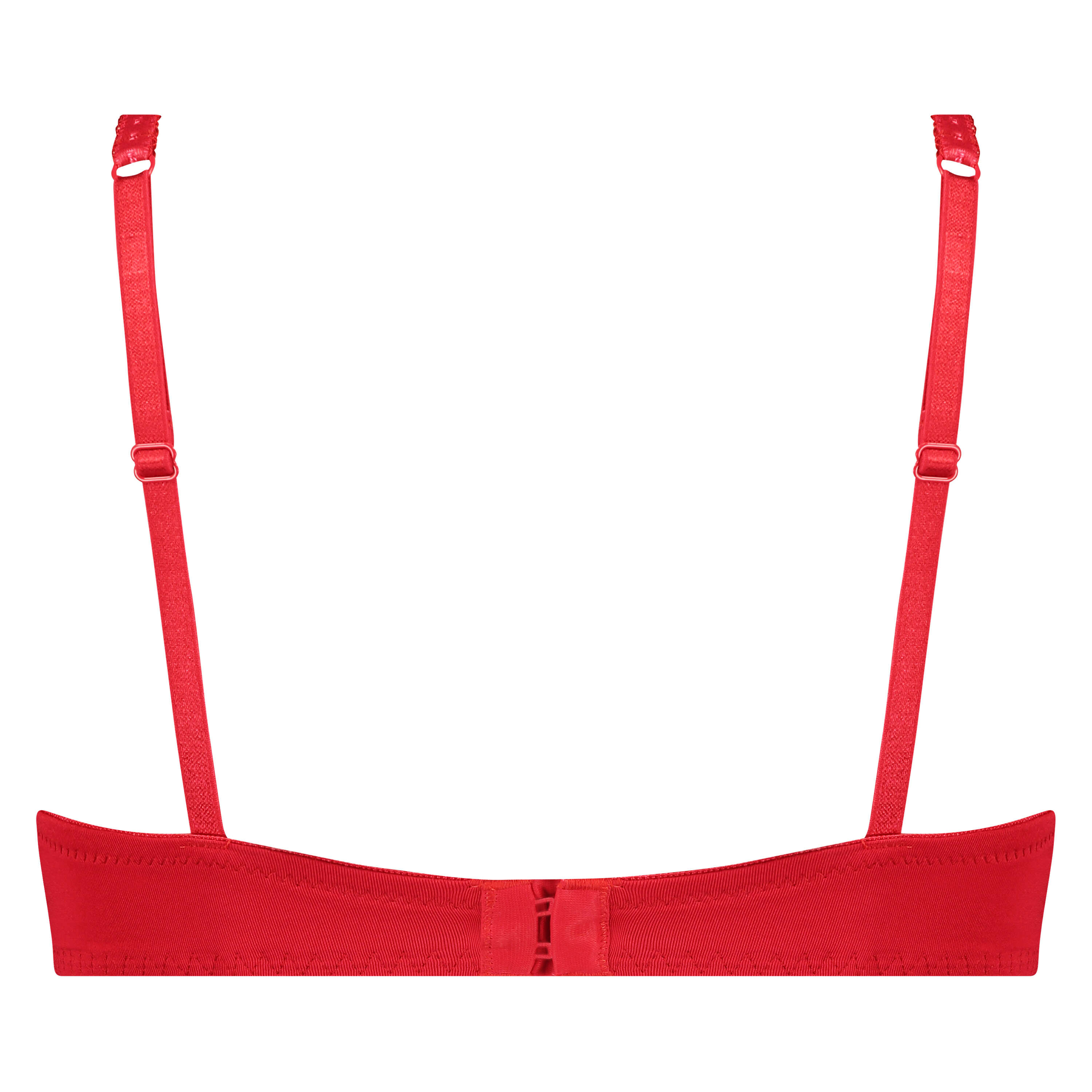 Soutien-gorge &agrave; armatures pr&eacute;form&eacute; push-up Maya, Rouge, main