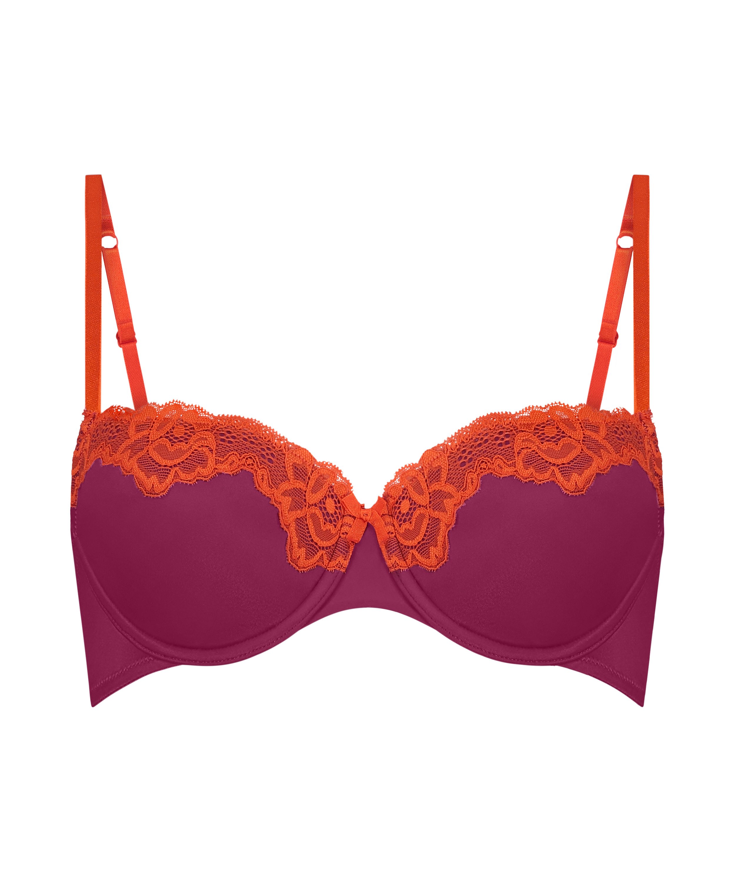 Soutien-gorge à armatures préformé Lace & Shine, Rose, main