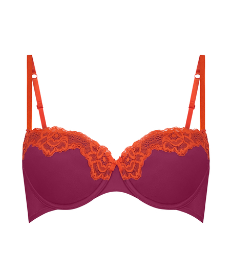 Soutien-gorge à armatures préformé Lace & Shine, Rose