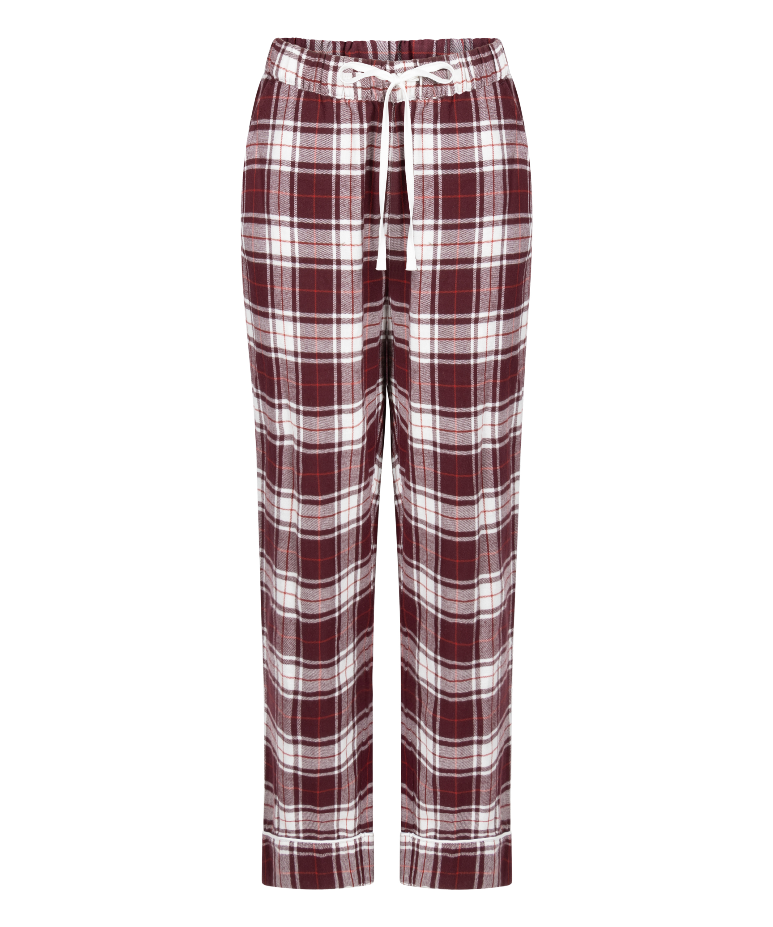 Pyjamabroek Flannel, Paars, main