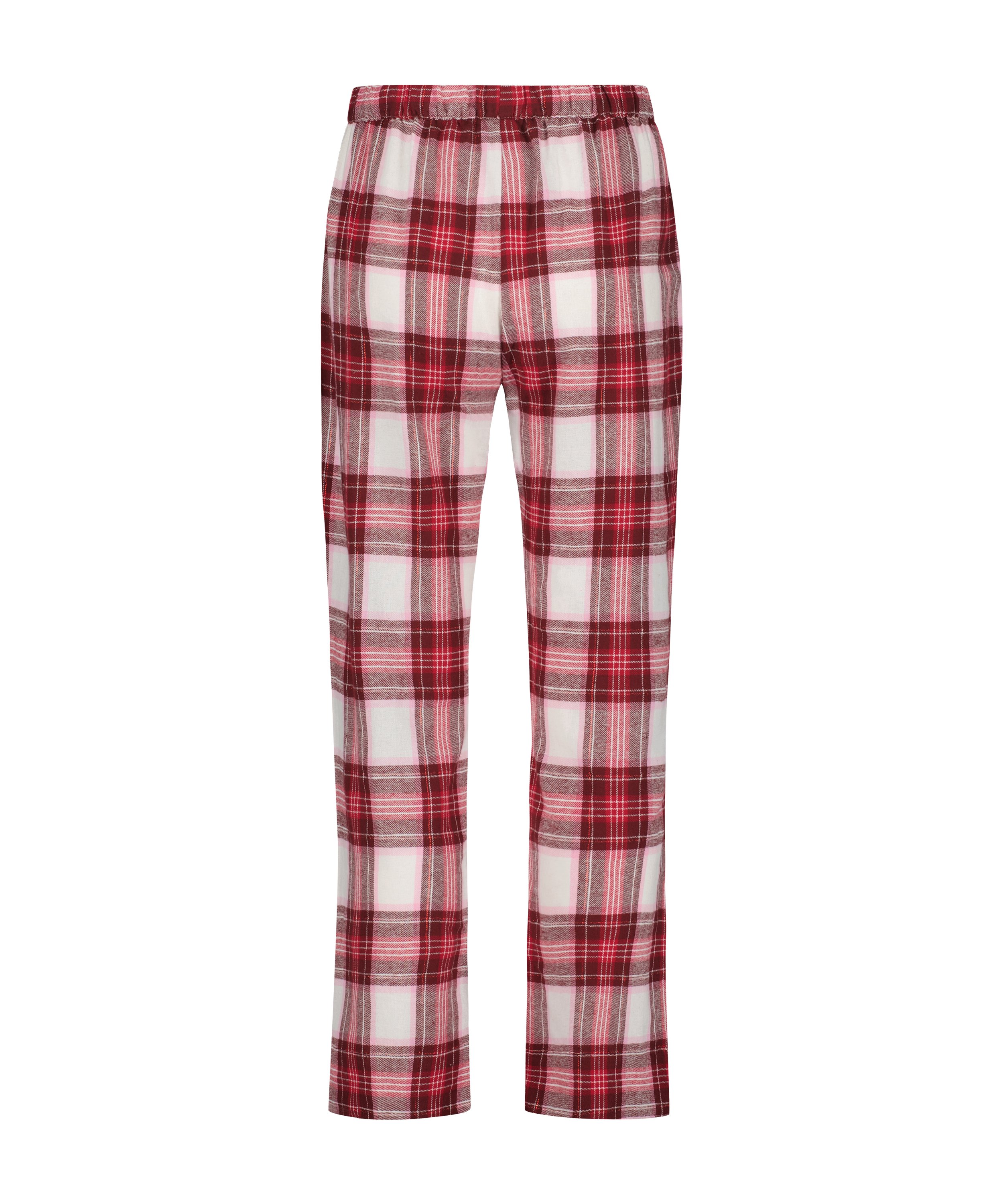 Pyjamabroek Flannel, Roze, main