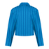 Jacket lange mouwen Satijn, Blauw