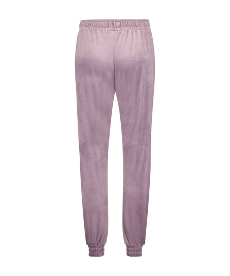 Pantalon de jogging Velours long, Pourpre