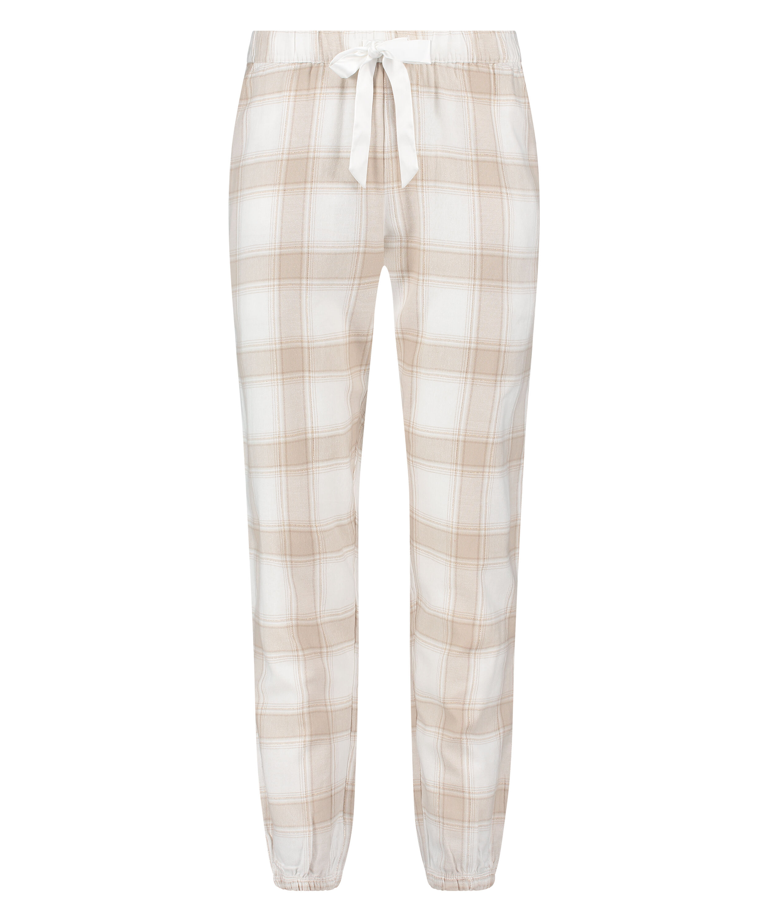 Pantalon de Pyjama Flanel, Beige