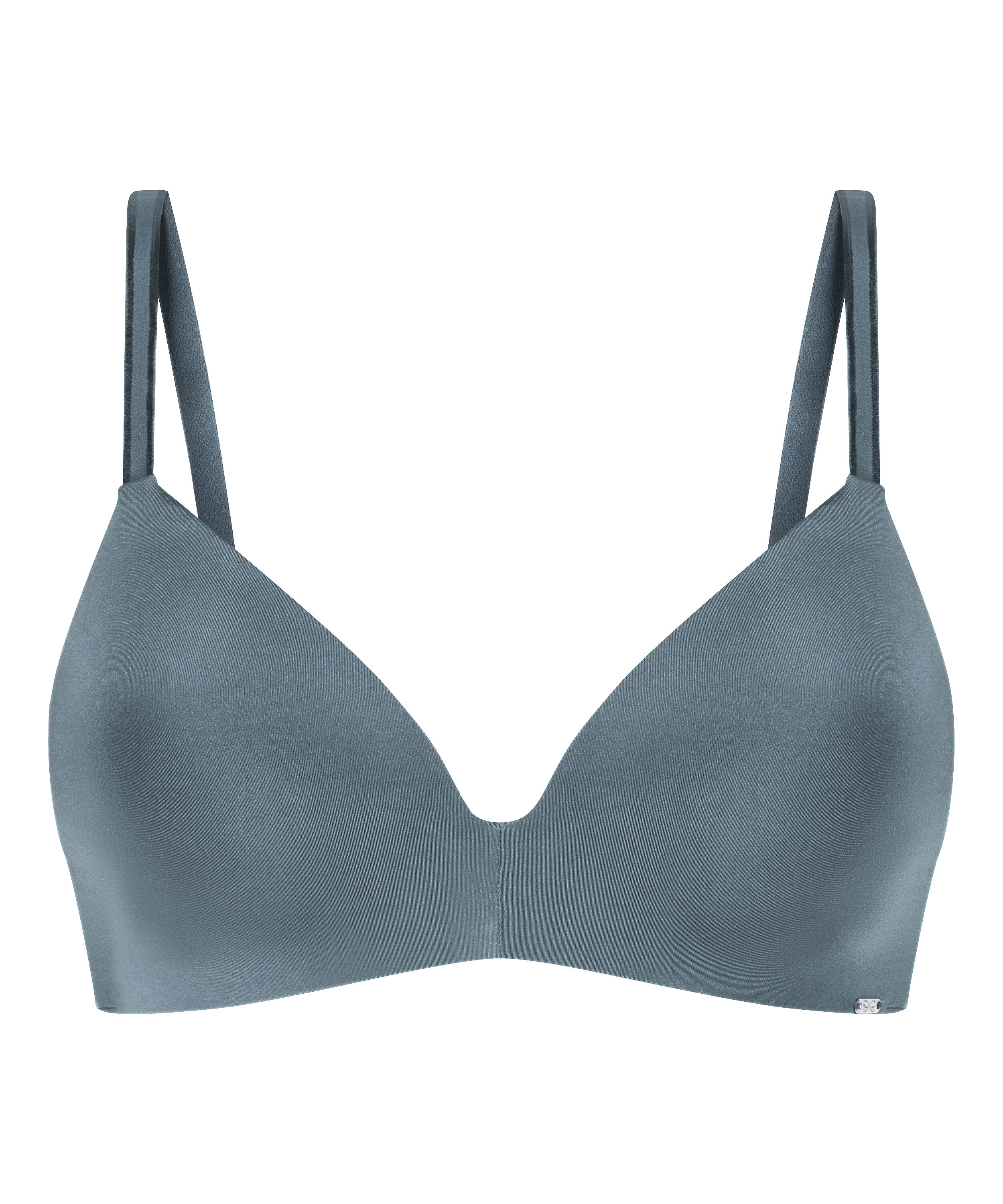 Soutien-gorge sans armatures pr&eacute;form&eacute; Mona, Bleu