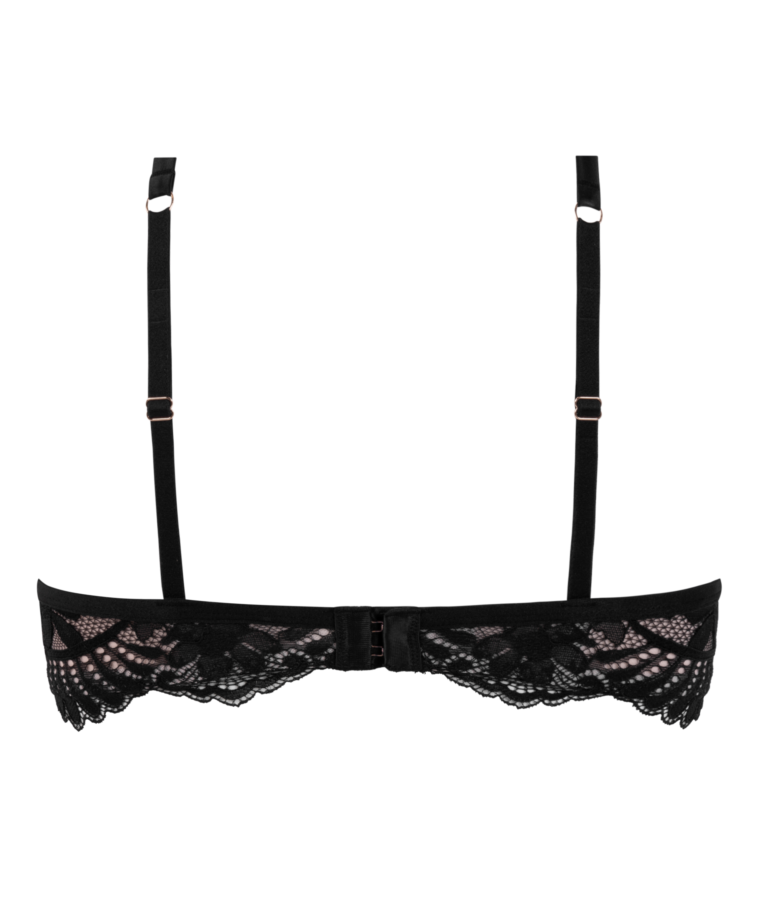 Soutien-gorge à armatures préformé Poppy, Noir, main