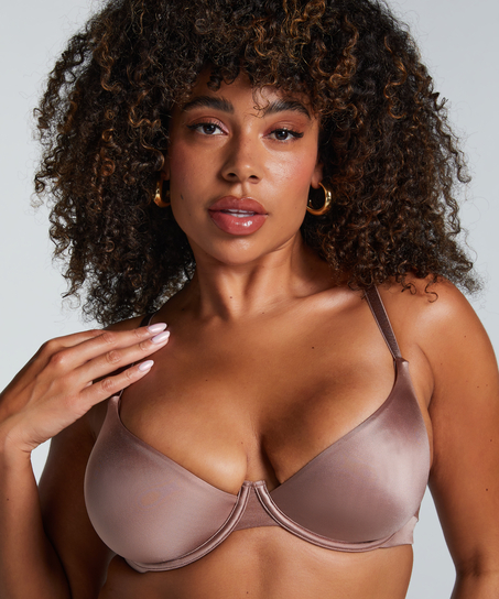 Soutien-gorge à armatures non-préformé Blaze, Brun