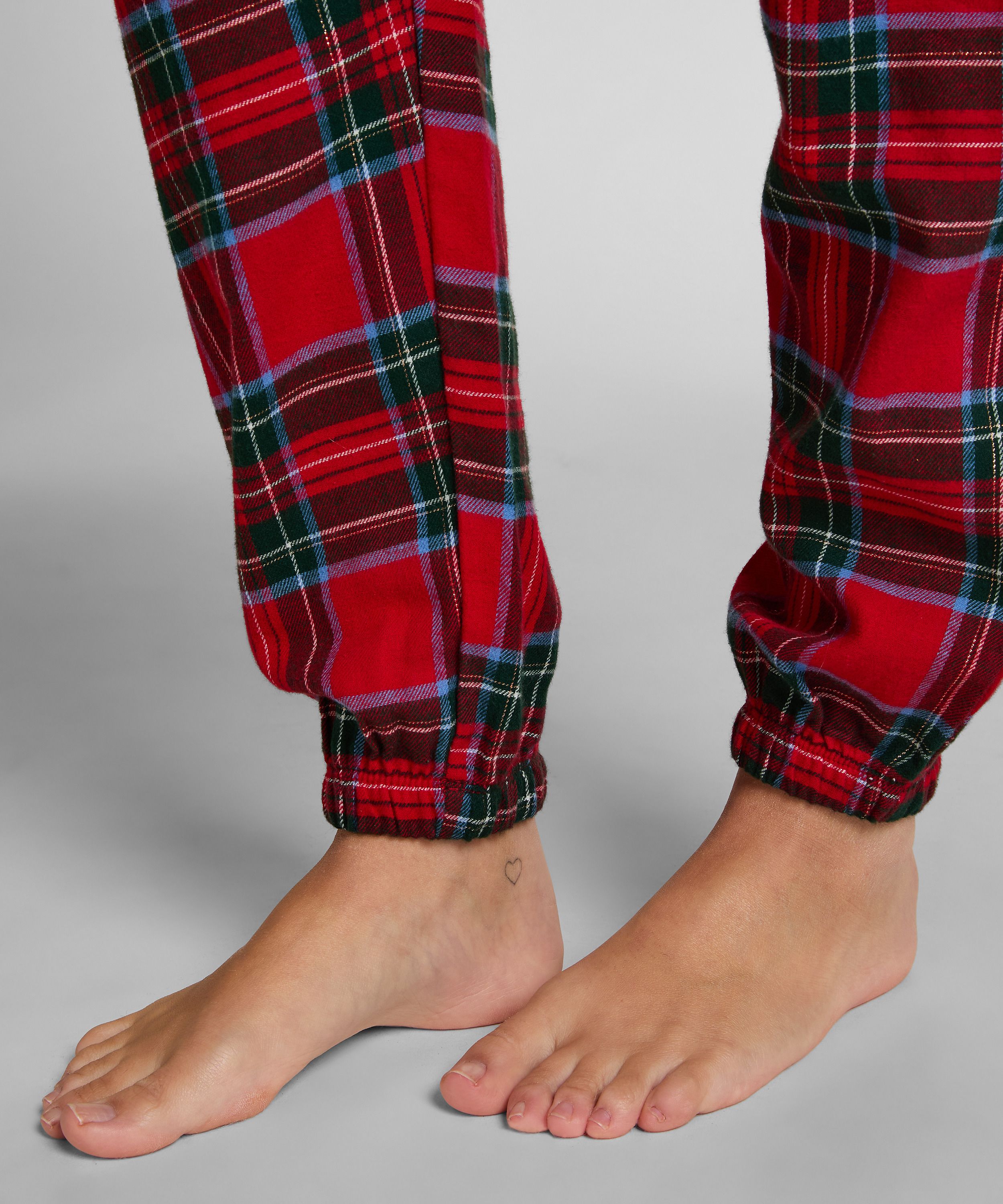 Pantalon de Pyjama Flanel, Rouge, main