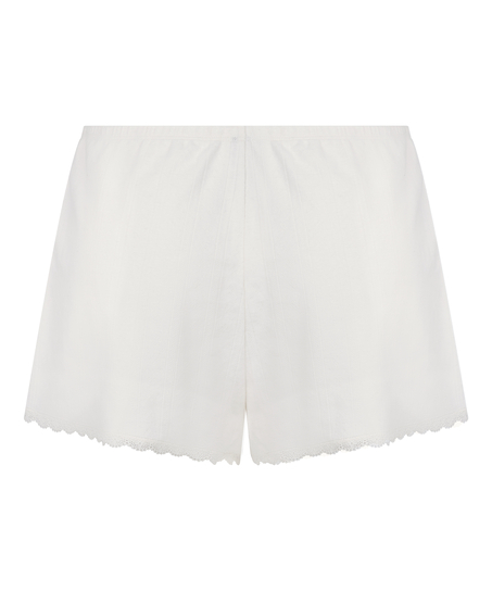 Pointelle Short, Wit