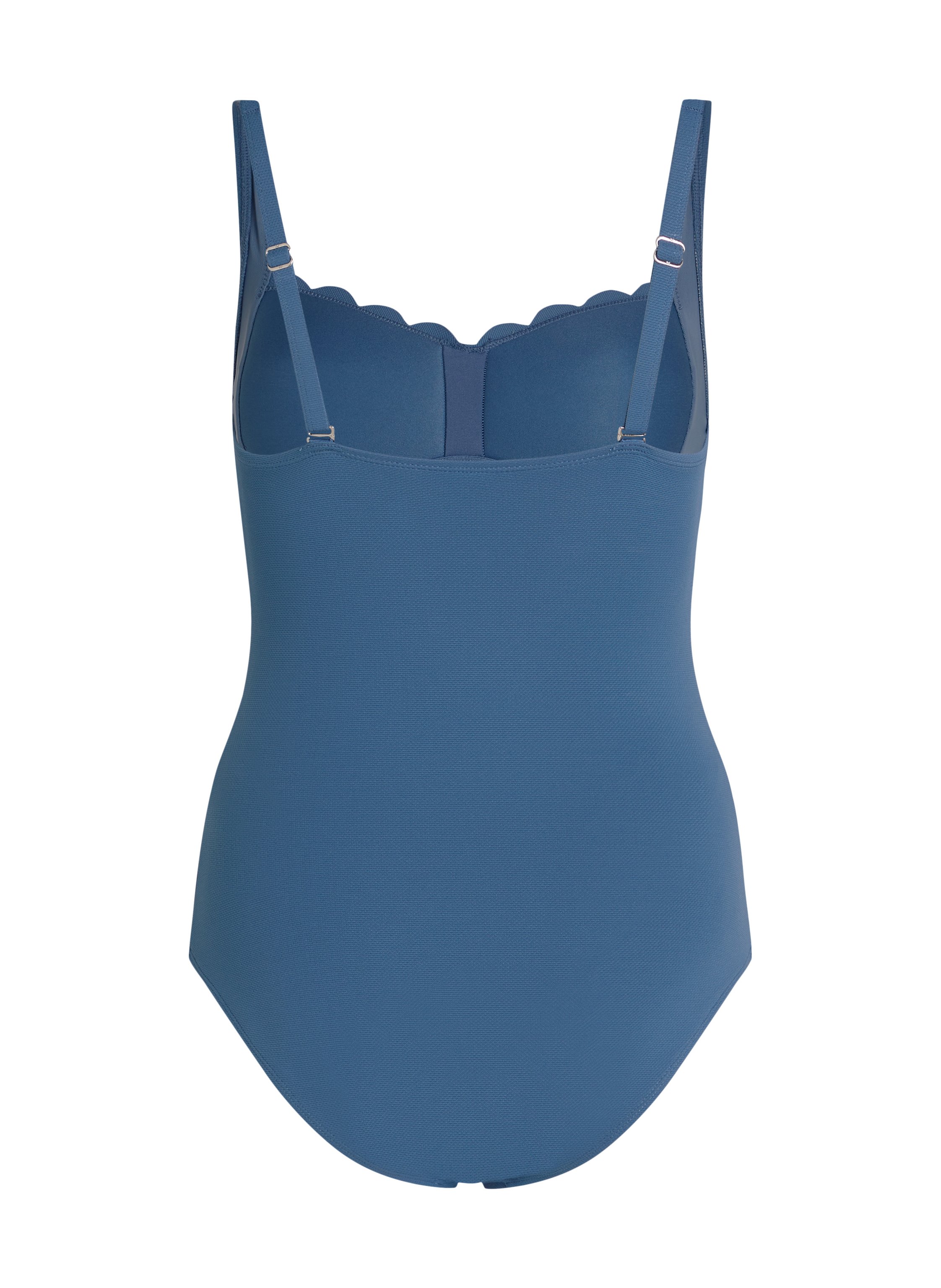 Maillot de bain Shaping Scallop, Bleu, main