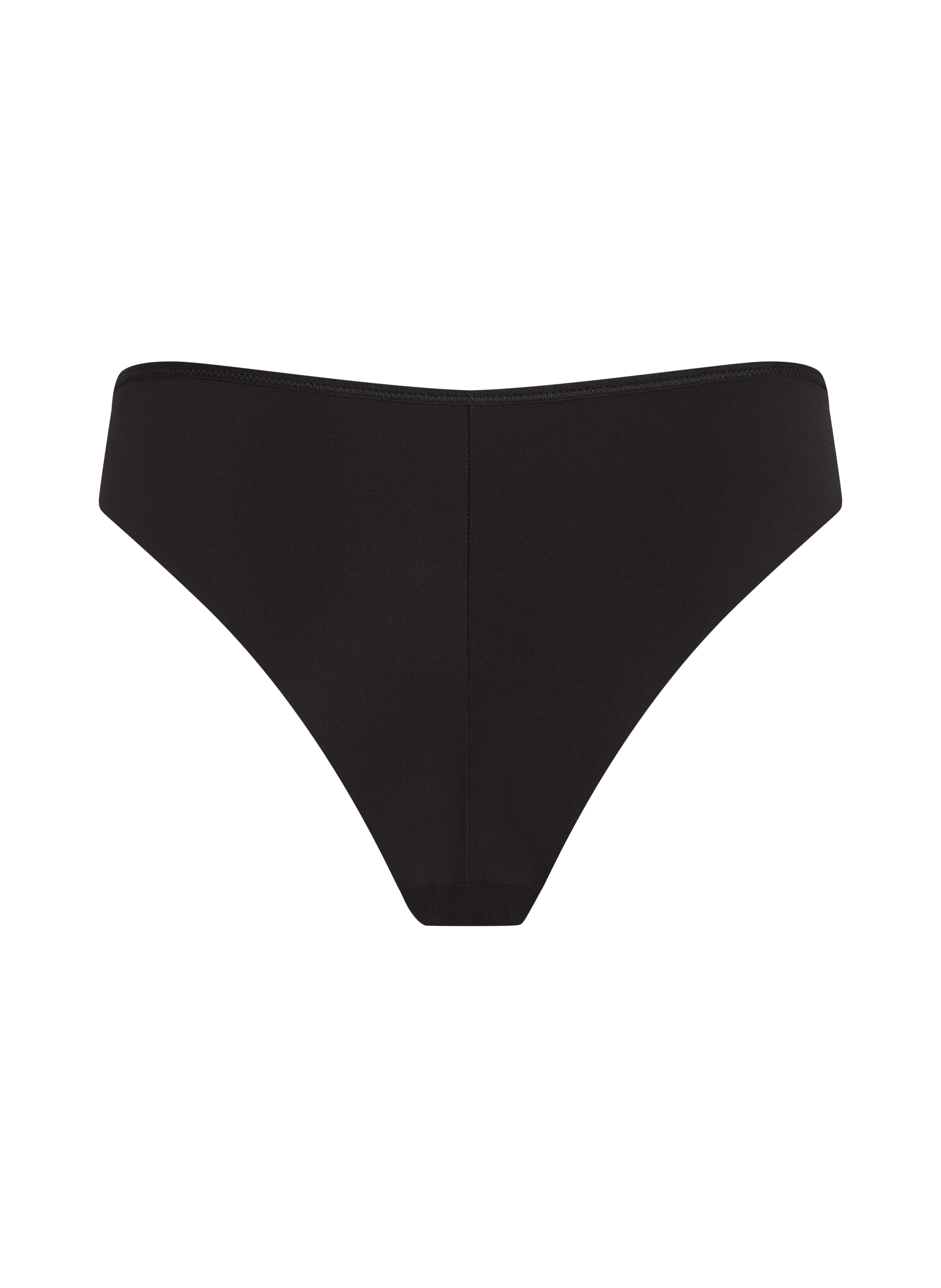 Slip br&eacute;silien Jemima, Noir, main