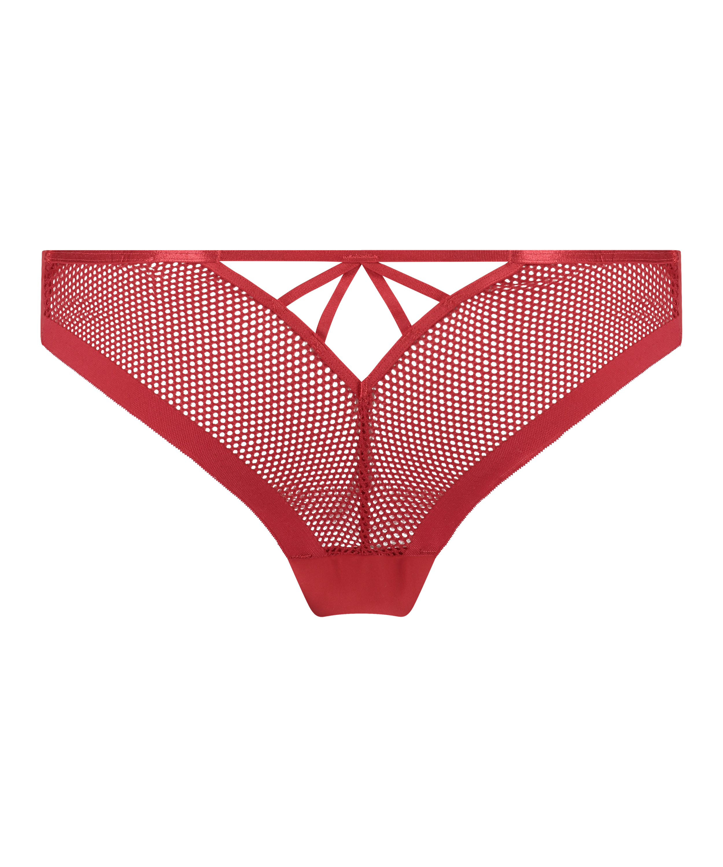 Invisible brazilian Fishnet, Rood, main