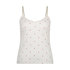 Top cami Lace, Wit