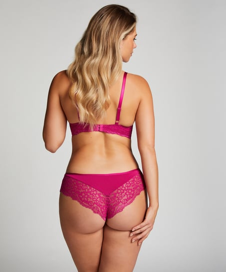 Voorgevormde push-up beugel bh Marine, Roze