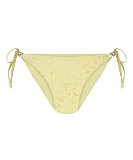 Bas de maillot de bain Crochet, Jaune