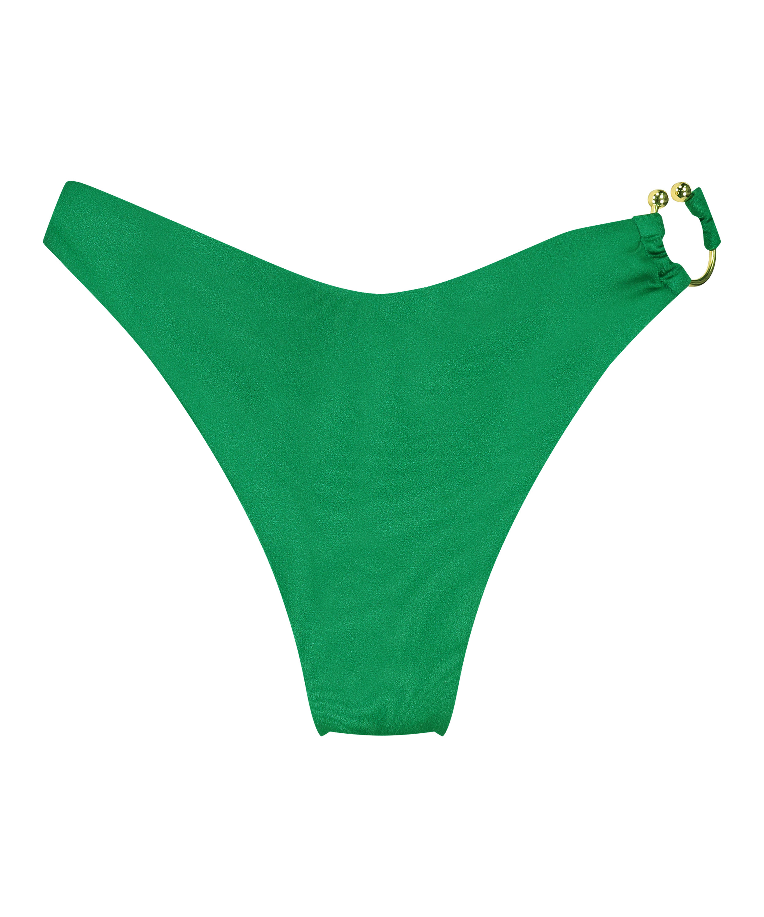 Bas de bikini jambes hautes Antigua, Vert, main
