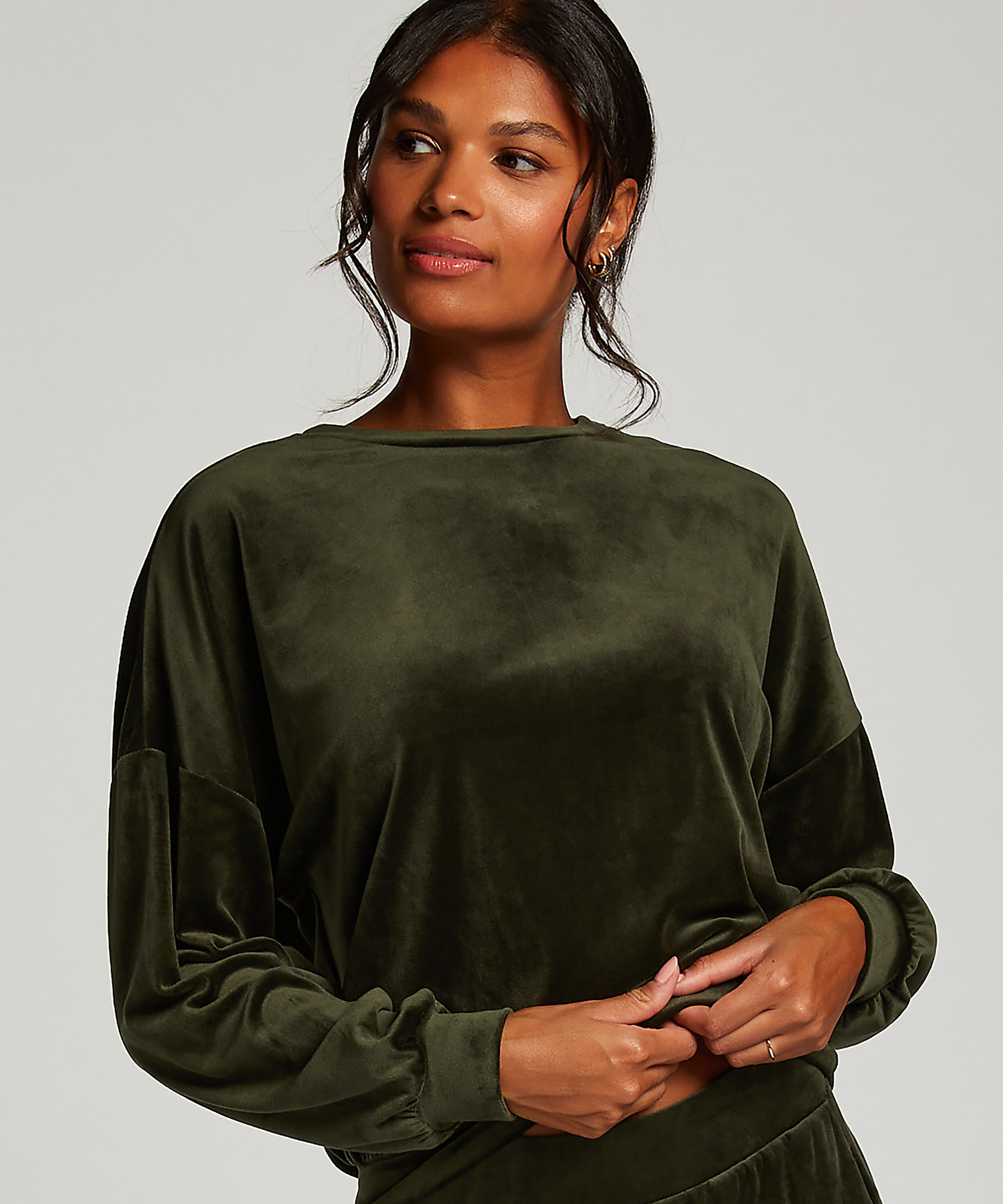 Top Velours, Vert